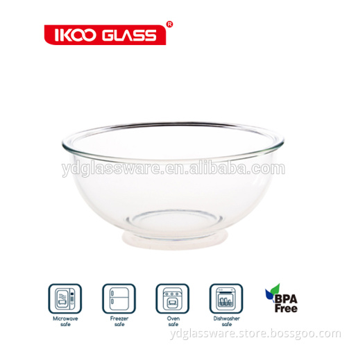 High Quality Borosilicate Glass Bowl Set/ Salad Bowl Set